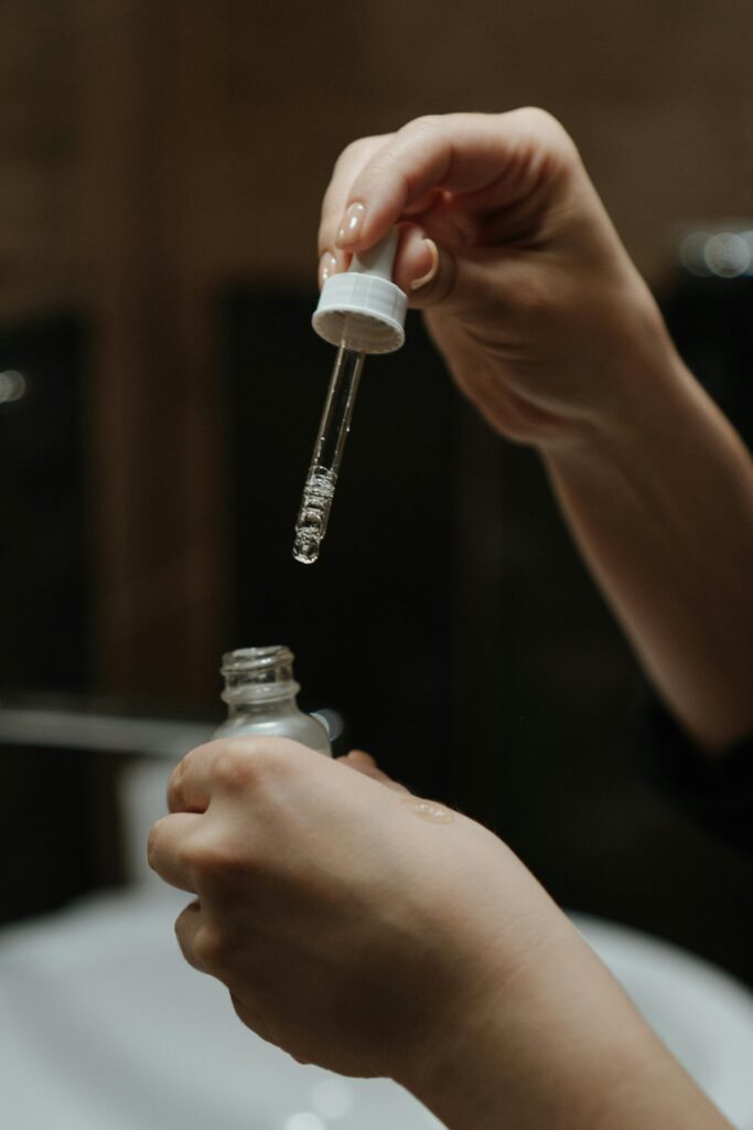 If your L-ascorbic acid serum turns orange-brown within a few weeks despite careful storage, the formula or packaging may be the issue.